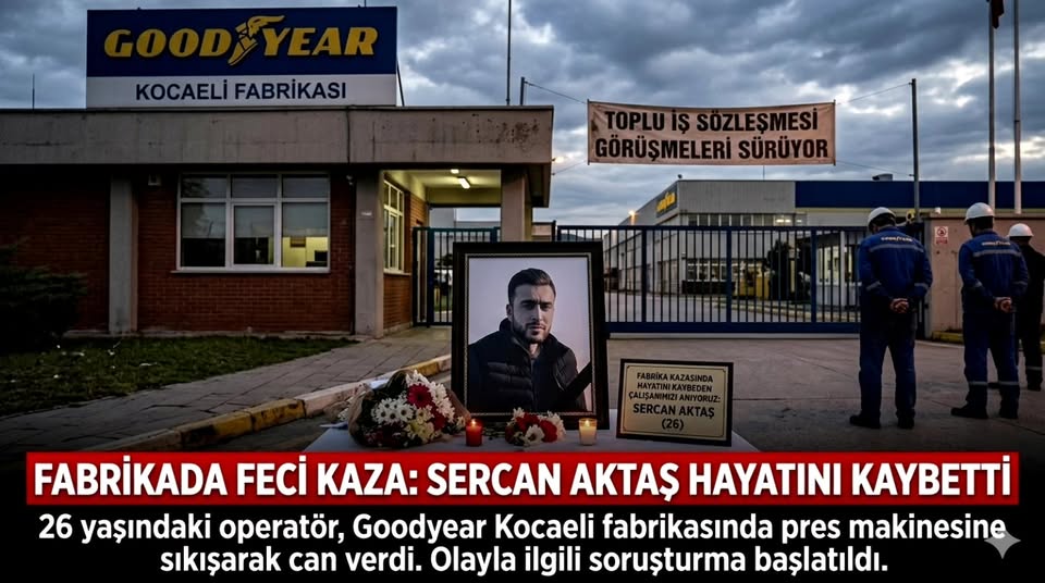 Sercan Aktas, Obituary, Death: 26-year-old Factory Worker Passed Away In Kocaeli Factory Machine Accident